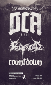 DCA @ Le DNA Café - Bruxelles, Belgique [23/03/2015]