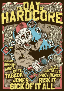 The Day Of Hardcore @ La Nef - Angoulême, France [11/04/2015]