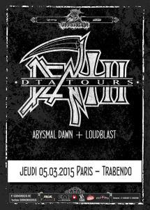 Death DTA @ Le Trabendo - Paris, France [05/03/2015]