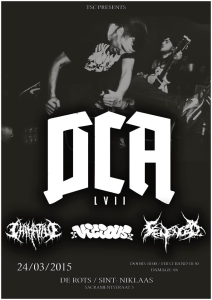 DCA @ De Rots - Sint-Niklaas , Belgique [24/03/2015]