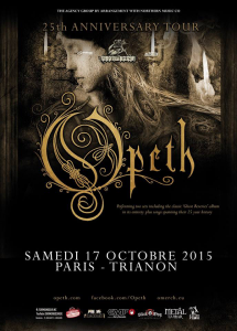Opeth @ Le Trianon - Paris, France [17/10/2015]