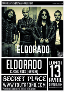Eldorado @ Secret Place - Saint-Jean-de-Vedas, France [13/04/2015]