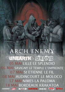 Arch Enemy @ Le Moloco - Audincourt, France [08/05/2015]