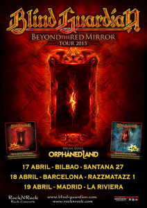 Blind Guardian @ Sala Santana 27 - Bilbao, Espagne [17/04/2015]