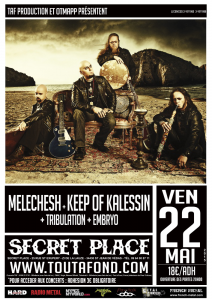 Melechesh @ Secret Place - Saint Jean de Vedas, France [22/05/2015]