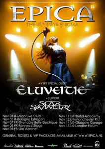 Epica  @ L'Aéronef - Lille, France [09/11/2015]