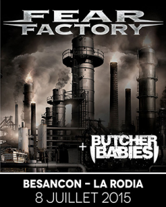 Fear Factory @ La Rodia - Besançon, France [08/07/2015]