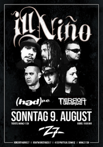 Ill Niño @ Z7 Konzertfabrik - Pratteln, Suisse [09/08/2015]