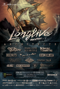 LongLive RockFest 2015 @ Le Transbordeur - Villeurbanne, France [08/05/2015]