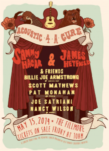 Acoustic-4-A-Cure @ The Fillmore - San Francisco, Californie, Etats-Unis [15/05/2014]