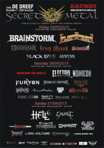 Secrets Of Metal Fest @ Vorselaar, Belgique [26/09/2015]