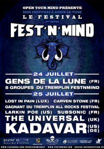 Fest'N'Mind @ Audun-le-Tiche, France [25/07/2015]