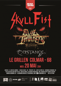 Skull Fist @ Le Grillen - Colmar, France [20/05/2015]