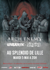 Arch Enemy @ Le Splendid - Lille, France [05/05/2015]