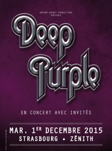 Deep Purple @ Le Zénith Europe - Strasbourg, France [01/12/2015]