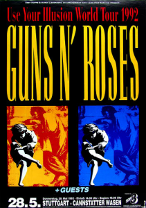 Guns N' Roses @ Cannstatter Wasen - Stuttgart, Allemagne [28/05/1992]