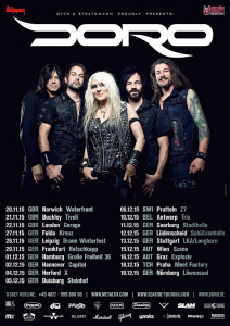 Doro @ Le Trix - Anvers, Belgique [10/12/2015]