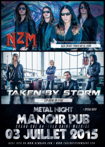 NZM @ Le Manoir Pub - Saint-Maurice, Suisse [03/07/2015]