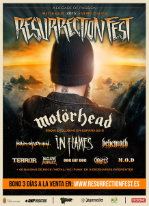 Resurrection Fest 2015 @ Viveiro, Espagne [16/07/2015]