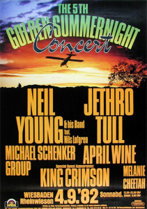 The 5th Golden Summernight Concert @ Rheinwiesen - Wiesbaden, Allemagne [04/09/1982]