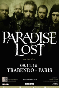 Paradise Lost @ Le Trabendo - Paris, France [09/11/2015]
