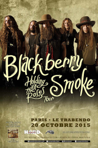 Blackberry Smoke @ Le Trabendo - Paris, France [20/10/2015]