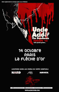 Uncle Acid & The Deadbeats @ La Flèche d'Or - Paris, France [14/10/2015]