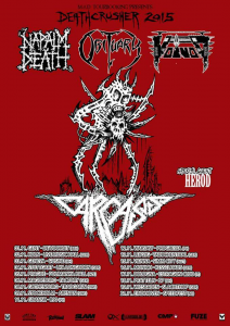 Deathcrusher Tour 2015 @ L'Usine - Genève, Suisse [03/11/2015]