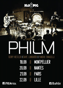 Philm @ La Péniche - Lille, France [22/09/2015]