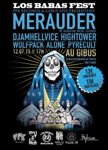 Los Badas Fest @ Le Gibus - Paris, France [12/07/2015]