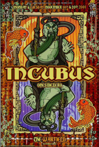 Incubus @ The Warfield Theatre - San Francisco, Californie, Etats-Unis [20/11/2001]