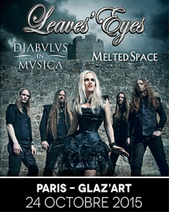 Leaves' Eyes @ Le Glazart - Paris, France [24/10/2015]