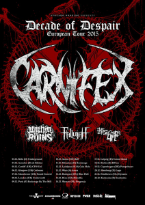 Carnifex @ Le Kiff - Aarau, Suisse [10/12/2015]