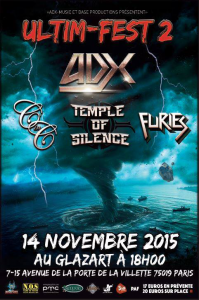 Ultim Fest II @ Le Glazart - Paris, France [14/11/2015]