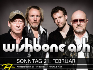 Wishbone Ash @ Z7 Konzertfabrik - Pratteln, Suisse [21/02/2016]