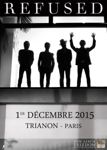 Refused @ Le Trianon - Paris, France [01/12/2015]