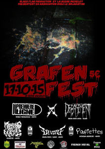 Grafen Fest @ La Scène Michelet - Nantes, France [17/10/2015]