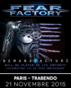 Fear Factory - 21/11/2015 19:00