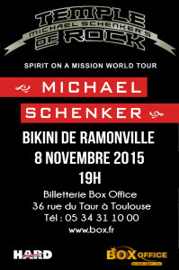 Michael Schenker's Temple Of Rock @ Le Bikini - Toulouse, France [08/11/2015]