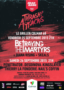 Betraying The Martyrs @ Le Grillen - Colmar, France [25/09/2015]