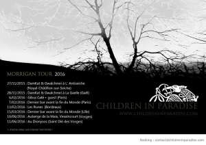 Children In Paradise @ Les Runes - Bordeaux, France [13/02/2016]
