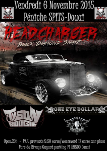 Headcharger @ Péniche Spits - Douai, France [06/11/2015]