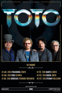 Toto @ Le Zénith Europe - Strasbourg, France [28/01/2016]