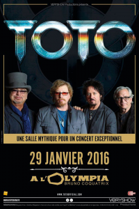 Toto @ L'Olympia - Paris, France [29/01/2016]