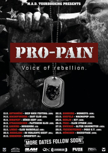 Pro-Pain @ Le Musigburg - Aarburg, Suisse [17/11/2015]