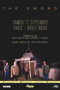 The Sword @ La Boule Noire - Paris, France [12/09/2015]