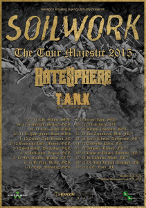 Soilwork @ Le Port Franc - Sion, Suisse [30/11/2015]