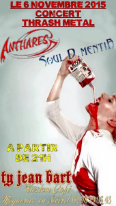 Anthares @ Ty Jean Bart - Moguériec, France [06/11/2015]