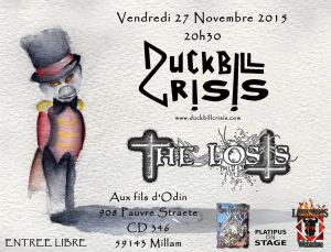 Duckbill Crisis @ Aux Fils d'Odin - Millam, France [27/11/2015]