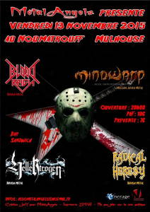 Blood Reign @ Le Noumatrouff - Mulhouse, France [13/11/2015]